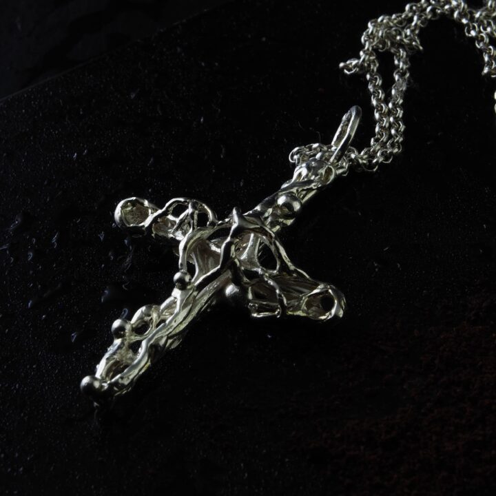 Cruciulita din Argint wax casting