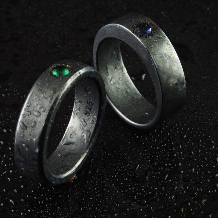 Verighete Argint cu Pietre Zirconiu2